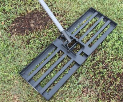 30x10 Inch Lawn Rake for DIY Gardening