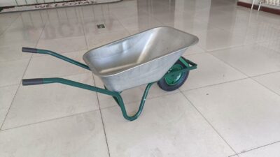Wheelbarrow with Pneumatic Flat Free Wheel