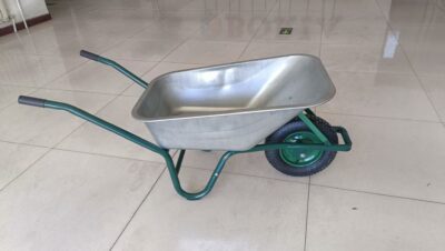 Wheelbarrow with Pneumatic Flat Free Wheel