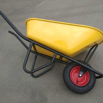 Heavy Duty Wheelbarrow with Steel Frame