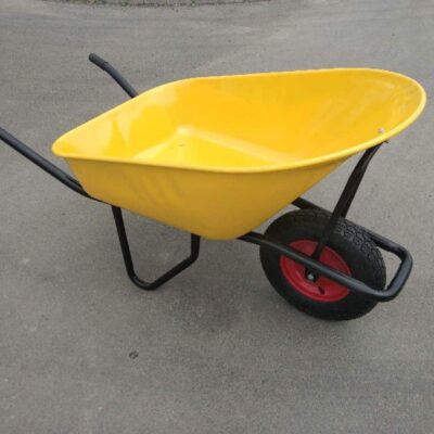 Heavy Duty Wheelbarrow with Steel Frame