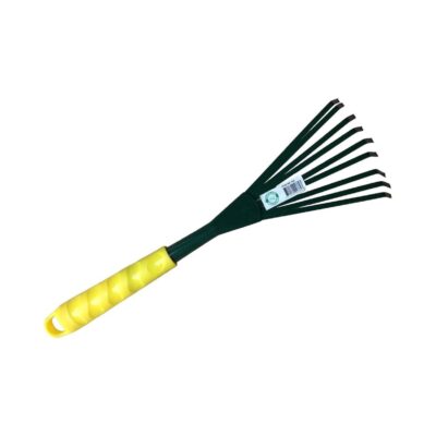 Garden Rake with Reinforced Tines