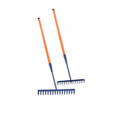 Garden Rake with Reinforced Tines