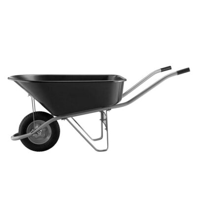 Wheelbarrow Cart with Pneumatic Wheels