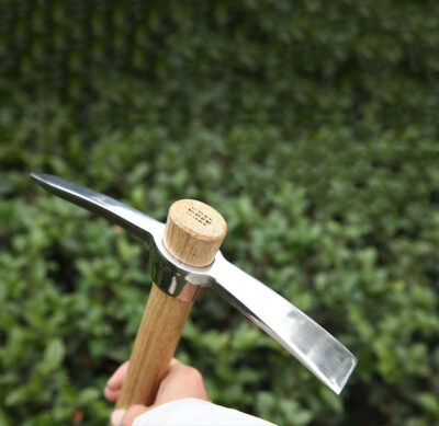 Double head hoe multipurpose garden tool