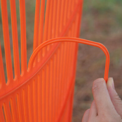 7-Tine Steel Garden Rake for Lawn Grass
