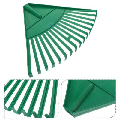 7-Tine Steel Garden Rake for Lawn Grass