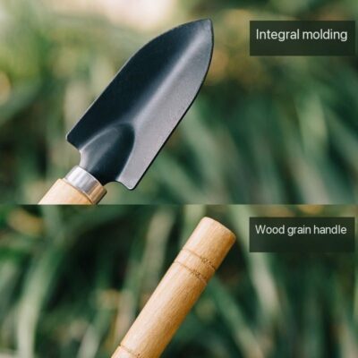 garden tool set with iron shovel