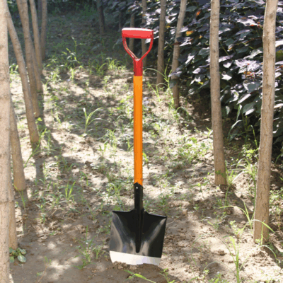 Multi use steel farming shovel