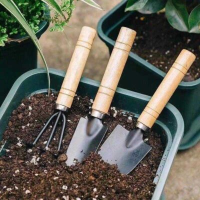 Thickened stainless steel small shovel