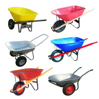 Wheelbarrow Garden Tool for Construction