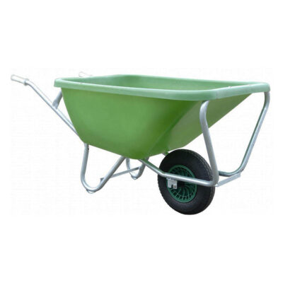 Wheelbarrow with Galvanized Frame