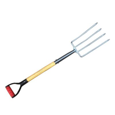 Agricultural Garden Fork with Wooden Handle