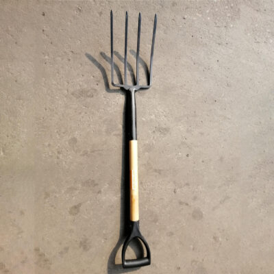 Agricultural Garden Fork with Wooden Handle