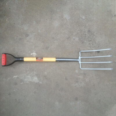 Agricultural Garden Fork with Wooden Handle