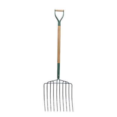 10-Tine Carbon Steel Garden Fork