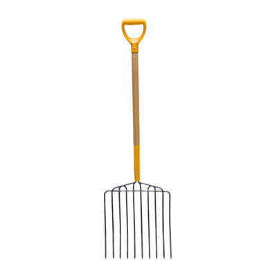 10-Tine Carbon Steel Garden Fork