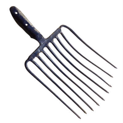 Blue Manganese Steel Garden Fork Factory