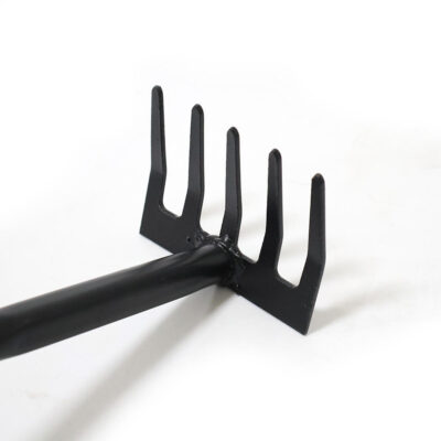 Two-Head Hoe with Five-Tine Rake