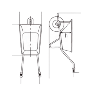 Custom Garden Wheelbarrow for Tool Holding
