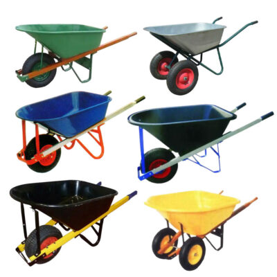 Double Tire Wheelbarrow Manufacturer for Construction