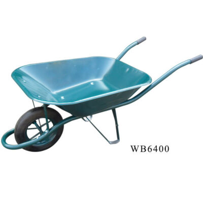Green Heavy Duty Wheelbarrow with OEM Support