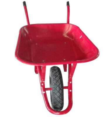 Green Heavy Duty Wheelbarrow with OEM Support
