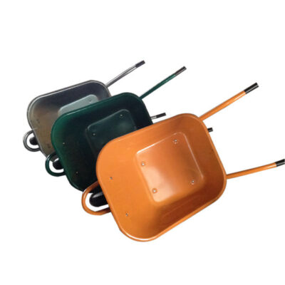Green Heavy Duty Wheelbarrow with OEM Support