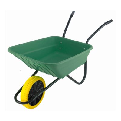 Heavy Duty Steel Garden Wheelbarrow