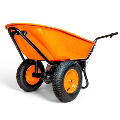 Heavy Duty Steel Garden Wheelbarrow