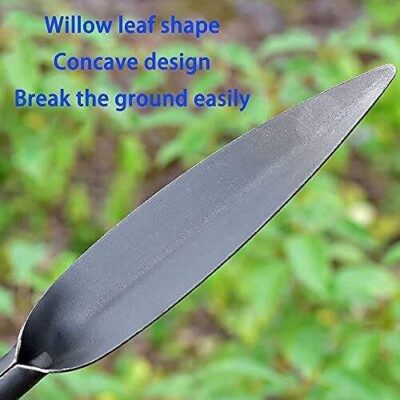leaf-shaped garden trowel hand shovel