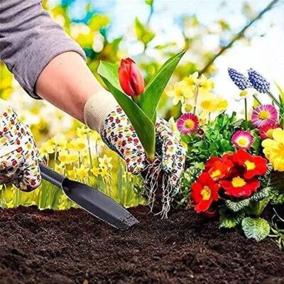 leaf-shaped garden trowel hand shovel