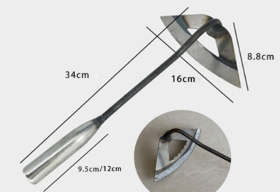 Household Garden Hoe Weeding Sickle for Vegetable Plowing