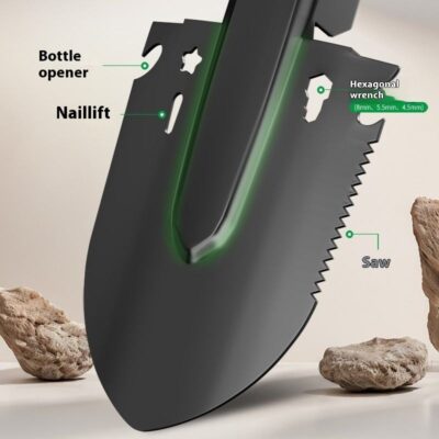 multi-functional car shovel for camping