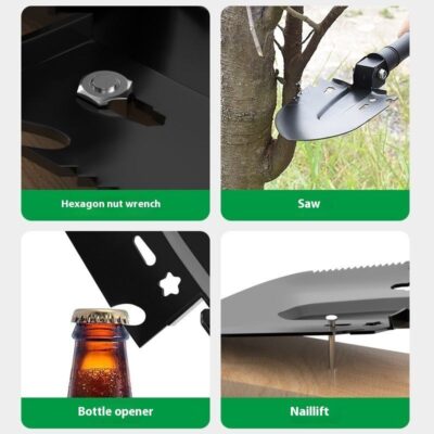 multi-functional car shovel for camping