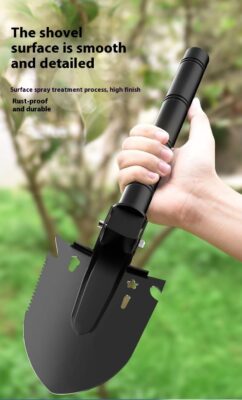 multi-functional car shovel for camping