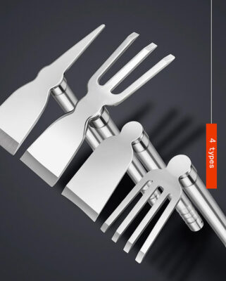 Pointed Stainless Steel Digging Hoe