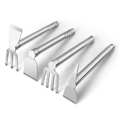 Stainless Steel Garden Hoe with Wooden Handle