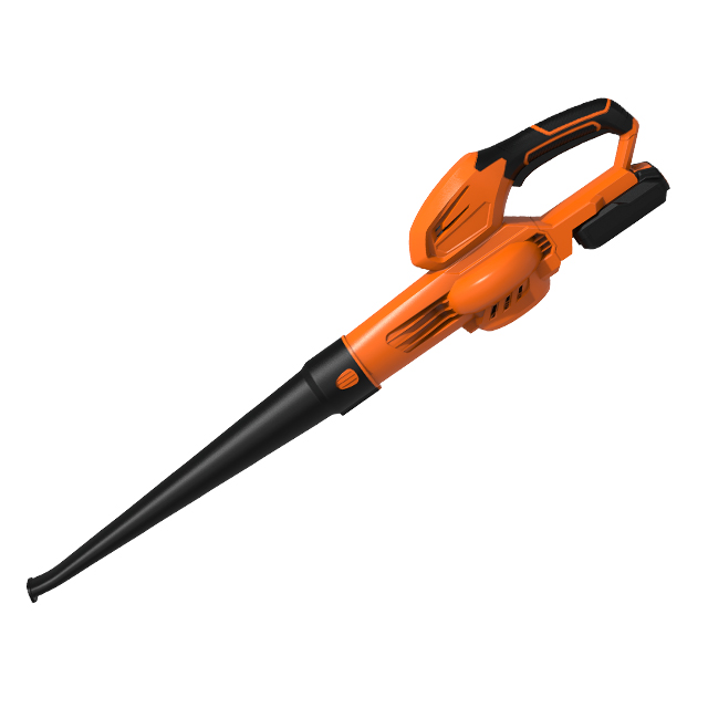 Cordless garden tool leaf blower