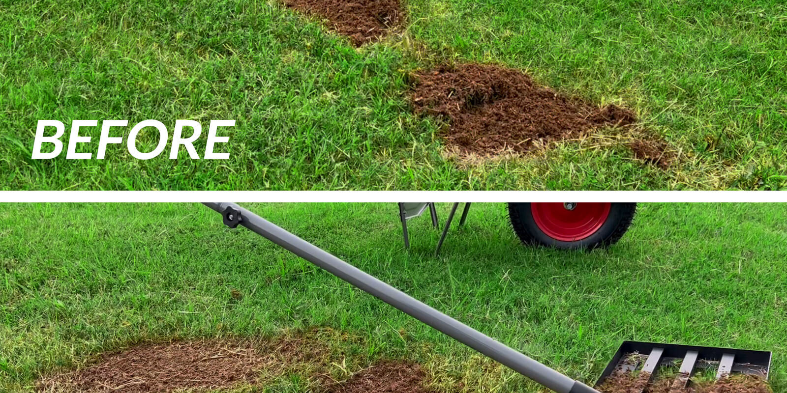 30×10 Inch Lawn Rake Garden Tool for DIY Gardening (1) 30x10 Inch Lawn Rake for DIY Gardening