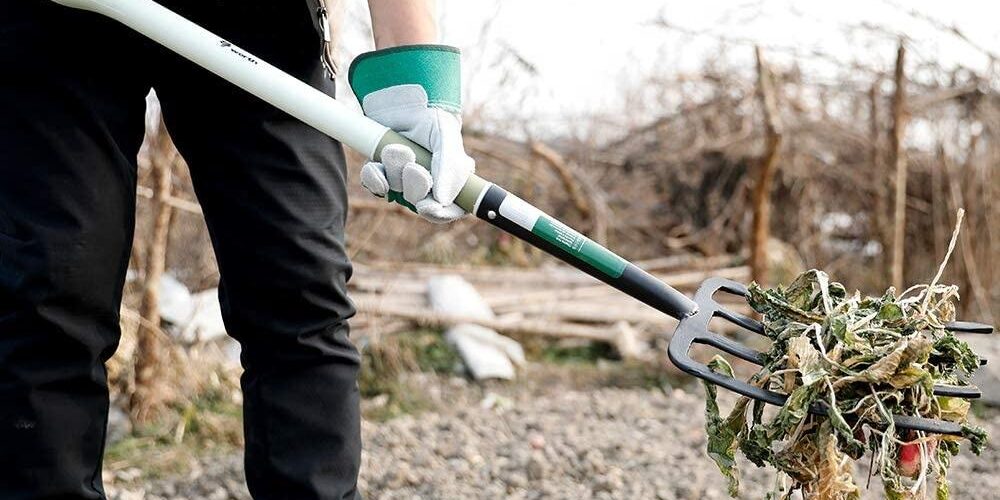 Custom Carbon Steel Fork Hand Tools for Gardening Supplier (3) Long Handle Garden Fork for Digging