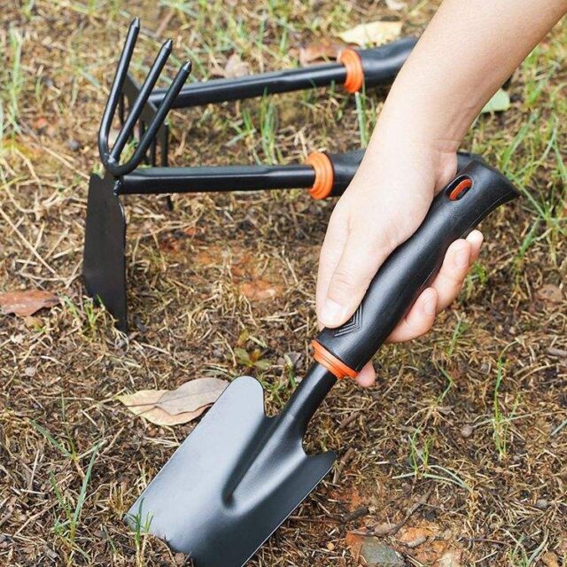 gardening shovel set for planting flowers