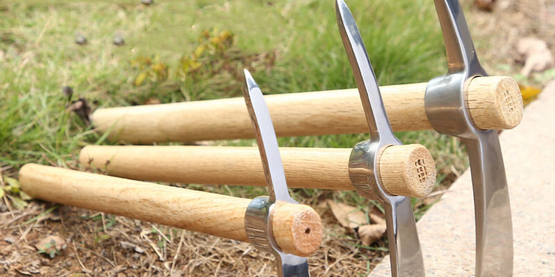 Hot Sale Double Head Hoe Garden Tool for Seeding (1) Double head hoe multipurpose garden tool