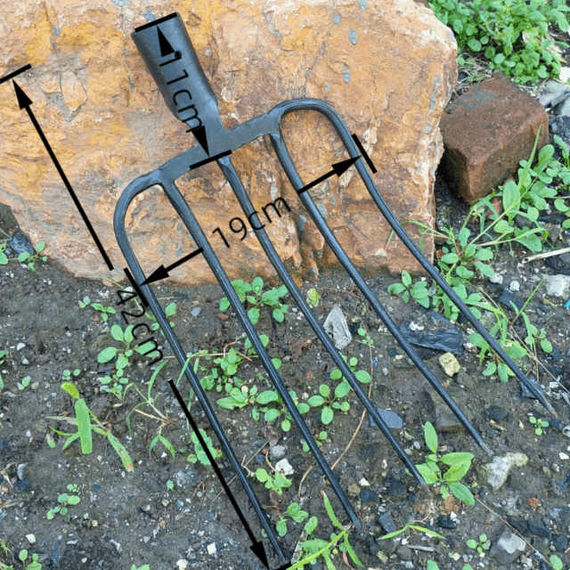 Hot Selling Forged Steel Garden Forks Durable for Soil Aeration (1) Garden Fork for Soil Aeration and Planting