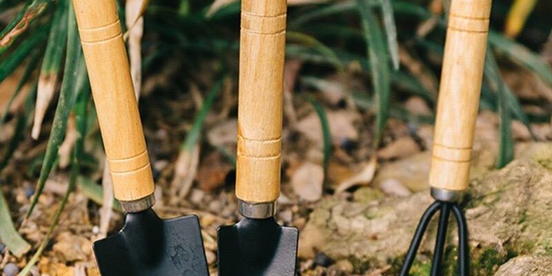 Mini Multifunctional Garden Tool Set OEM Iron Shovel and Rake (5) garden tool set with iron shovel