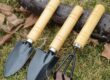 Three-piece DIY gardening shovel