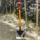Multi use steel farming shovel
