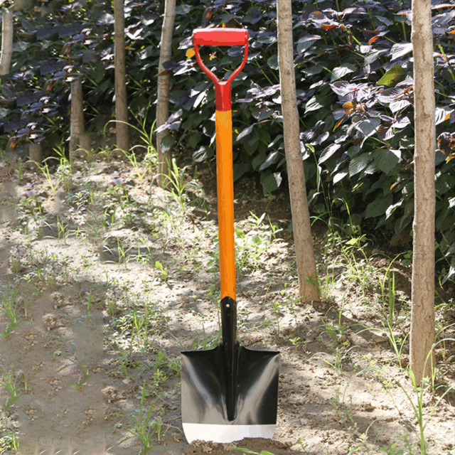 Multi use steel farming shovel