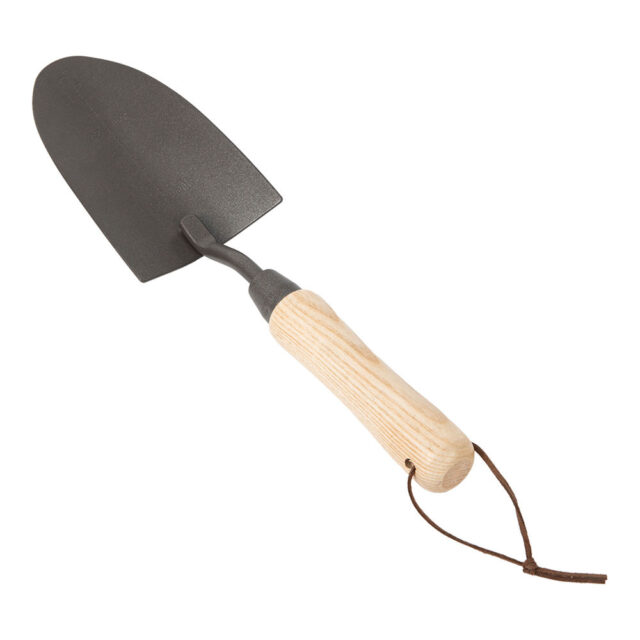 Small Stainless Steel Garden Shovel with Wooden Handle