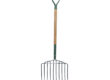 10-Tine Carbon Steel Garden Fork
